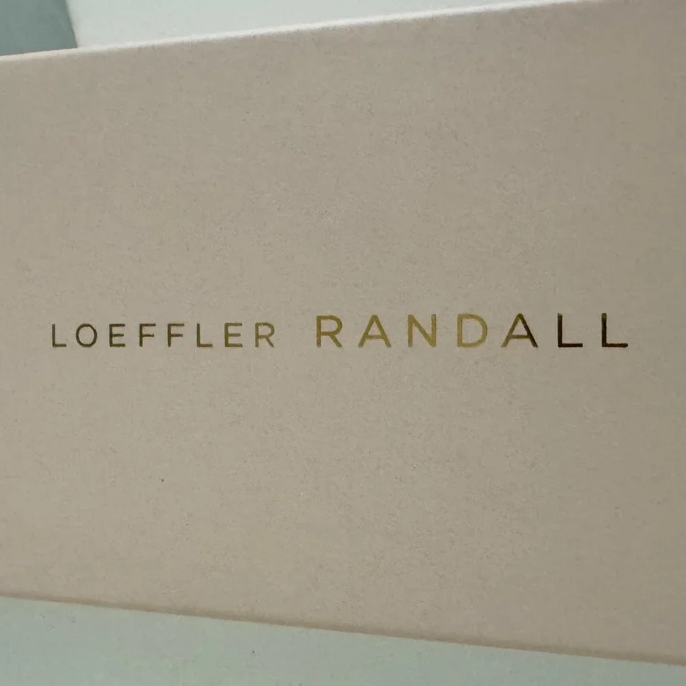 Loeffler Randall Daphne Mules - Mustard Checked - Picture 8 of 9